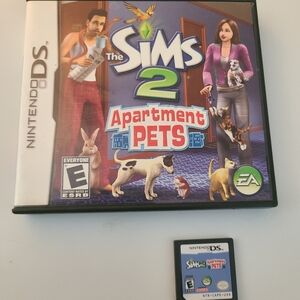 Nintendo DS The Sims 2 Apartment Pets - Colorful Cover